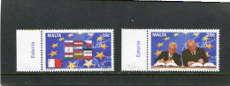 MALTA - 2004  MALTA EU  SET  MINT NH - Malte