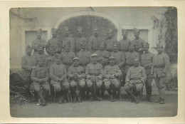 Militaires-ref E75-carte Photo -militaires -militaria -regiments -regiment- Guerre 1914-18- - War 1914-18