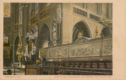 Munster I. W. Inneres Domchores Mit Reliefs Von Groninger - Eglises Et Couvents