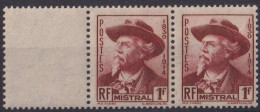 1941 FRANCE N** 495 MNH Paire - Ongebruikt