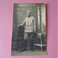 4ème Régiment D'Artillerie De Campagne - Besançon (25) - Soldat Pose En Studio - Guerra, Militares