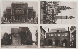 Lot Mit 4 Alten Ansichtskarten Lille Um 1930 - Lille