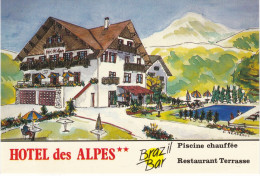 CPM  74 - SAINT-JEOIRE - Hôtel Des Alpes - Evian-les-Bains