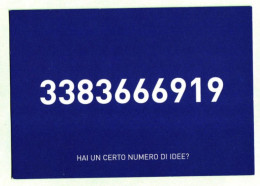 (D2) Il Futuro è Oggi, Costruiamolo Insieme, PierFerd.Casini,UDC,Politica,elezioni,Promocard 6078 - Partis Politiques & élections