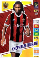 239 Khéphren Thuram - OGC Nice - Carte Panini Adrenalyn XL 2023-2024 Ligue 1 - Tarjetas