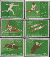 San Marino 675-680 (complete Issue) Unmounted Mint / Never Hinged 1960 Olympics Summer Rome - Neufs