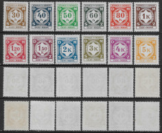 Bohemia Moravia 1941 Government Service  Mi N.1-12 Complete Set MNH ** - Nuevos