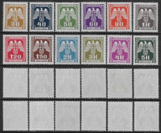 Bohemia Moravia 1943 Government Service  Mi N.13-24 Complete Set MNH ** - Ungebraucht