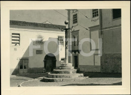 1953 AMATEUR ORIGINAL PHOTO FOTO PELOURINHO ARRAIOLOS EVORA ALENTEJO PORTUGAL AT388 - Lugares