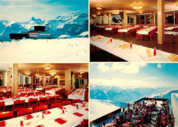 13957089 Leukerbad_Loueche-les-Bains_VS Panorama Restaurant Rinderhuette Gastrae - Sonstige & Ohne Zuordnung