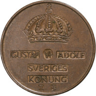 Suède, 5 Öre, 1956 - Suède