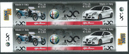 Italia 2010; Alfa Romeo: Centenario Della Fondazione. Made In Italy. Due Serie Complete Unite - 2001-10: Mint/hinged