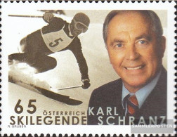 Austria 2785 (complete Issue) Unmounted Mint / Never Hinged 2008 Karl Schranz - Unused Stamps