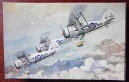 Cpa Gloster " Gauntlets "  - Ill. Bannister - 1919-1938: Between Wars