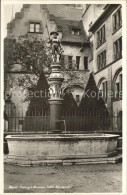 12055389 Basel BS Seevogel Brunnen Beim Stadtarchiv Basel BS - Sonstige & Ohne Zuordnung