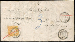 Altdeutschland Württemberg, 1861, 17, Brief - Autres & Non Classés
