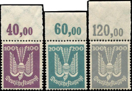 Deutsches Reich, 1924, 344-50 OR, Postfrisch - Sonstige & Ohne Zuordnung