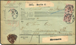 Deutsches Reich, 1892, 47,48,50 (6), Brief - Other & Unclassified