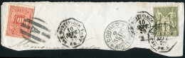 Frankreich, 1879, Briefstück - Autres & Non Classés
