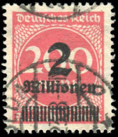Deutsches Reich, 1923, 309 Y, Gestempelt - Sonstige & Ohne Zuordnung
