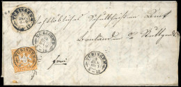 Altdeutschland Württemberg, 1860, 12, Brief - Other & Unclassified