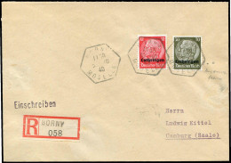 Deutsche Besetz.II.WK Lothringen, 1940, Brief - Ocupación 1938 – 45