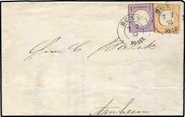 Deutsches Reich, 1872, 1, 18, Brief - Sonstige & Ohne Zuordnung