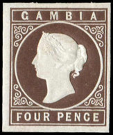Gambia, 1869, Ungebraucht - Gambia (1965-...)