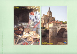 (D3)La Vienne,tous Pour Vous Séduire,Musée Champniers,Montmorillon,Abbaye De St.Savin,St.RemySurCreuse,Availles-Limouzin - Availles Limouzine