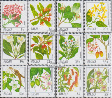 Palau-Inseln 176A-187A (kompl.Ausg.) Postfrisch 1987 Freimarken: Blüten - Palau