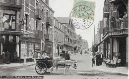 E/ 03               62    Berck-plage    -    La Rue De La Plage    -   Commerces - Attelage - Berck