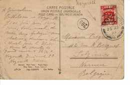 PALESTINE BRITANIQUE N° 30 Sur Carte Postal  De Samarie Mont Tabor - Palestina