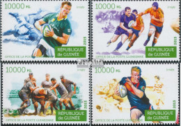 Guinea 11273-11276 (kompl. Ausgabe) Postfrisch 2015 Rugby - Guinée (1958-...)