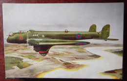 Cpa Fairey " Hendon " - Long Range Bomber   - Ill. Bannister - 1919-1938: Entre Guerras