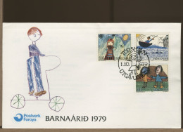 ISOLE FAROER - FOROYAR - FDC 1979 - Färöer Inseln