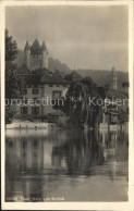 12050079 Thun BE Mit Schloss An Der Aare Thun - Sonstige & Ohne Zuordnung