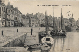 LE POULIGUEN Le Quai Et Le Port - Le Pouliguen