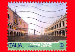 ITALIA - Usato - 2021 - Turismo - L’Italia Riparte – Venezia Ti Aspetta – Palazzo Ducale - B - 2021-...: Used