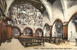 12049169 Lugano TI Chiesa Santa Maria Degli Angioli Interno Lugano - Sonstige & Ohne Zuordnung