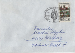 Germany Deutschland 1975 FDC 500-Jahrfeier Der Belagerung Von Neuss, Canceled In Bonn - 1971-1980