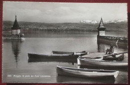 Morges (VD) - Le Port, Au Fond Lausanne - Morges