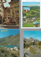 CPA CARTE POSTALE SUISSE 4 X POSTALAUTO AUTO PÖSTALE CAR POSTAL - Verzamelingen & Kavels