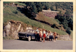 Photographie Photo Vintage Snapshot Amateur Automobile Voiture Peugeot Andorre - Coches