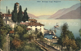 12047529 Brissago TI Panorama Lago Maggiore Dampfer Alpen Brissago - Other & Unclassified