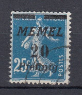 MEMEL 1922 Used (o) Mi 57 #MM26 - Memelgebiet 1923