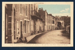 63. Saint - Germain-Lembron. Route De Breuil. - Saint Germain Lembron