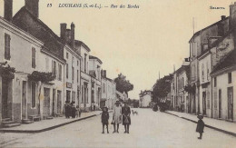 E/ 03              71    Louhans    -    Rue Des Bordes  - Animation - Louhans