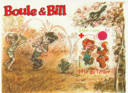 France 2002 Fete Du Timbre Boule Et Bill Bloc Feuillet N°46 Neuf** - Ungebraucht