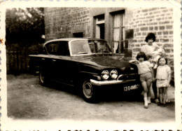 Photographie Photo Vintage Snapshot Amateur Automobile Voiture Auto - Automobiles