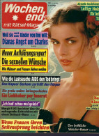 Wochenend Magazine Germany 1985-29 Nastassja Kinski - Non Classés